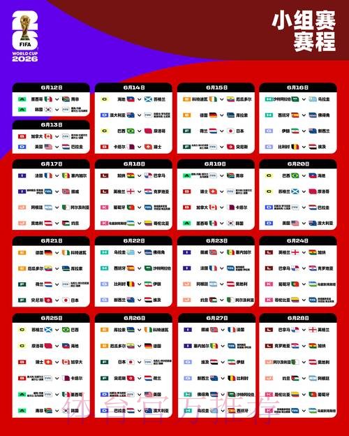 2026世界杯比赛时间中国时间观看指南实时查看 2026世界杯比赛时间中国时间观看指南实时查看